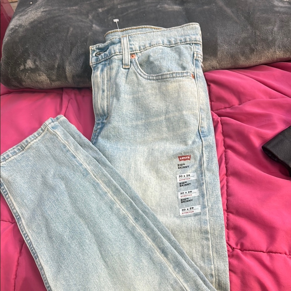 Levi's Light Blue Men's Skinny Jeans